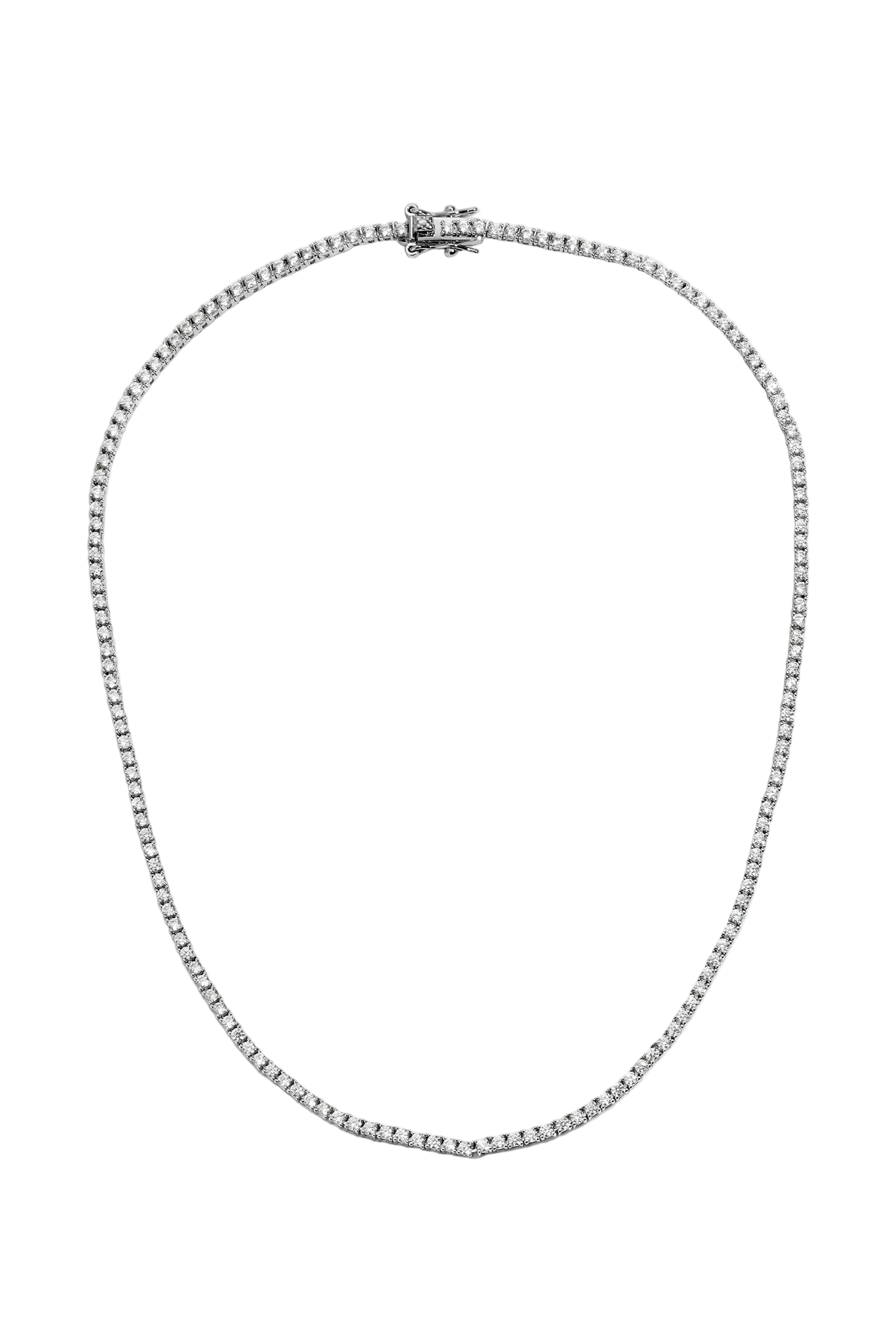 Mini Amina Tennis Necklace 15.5