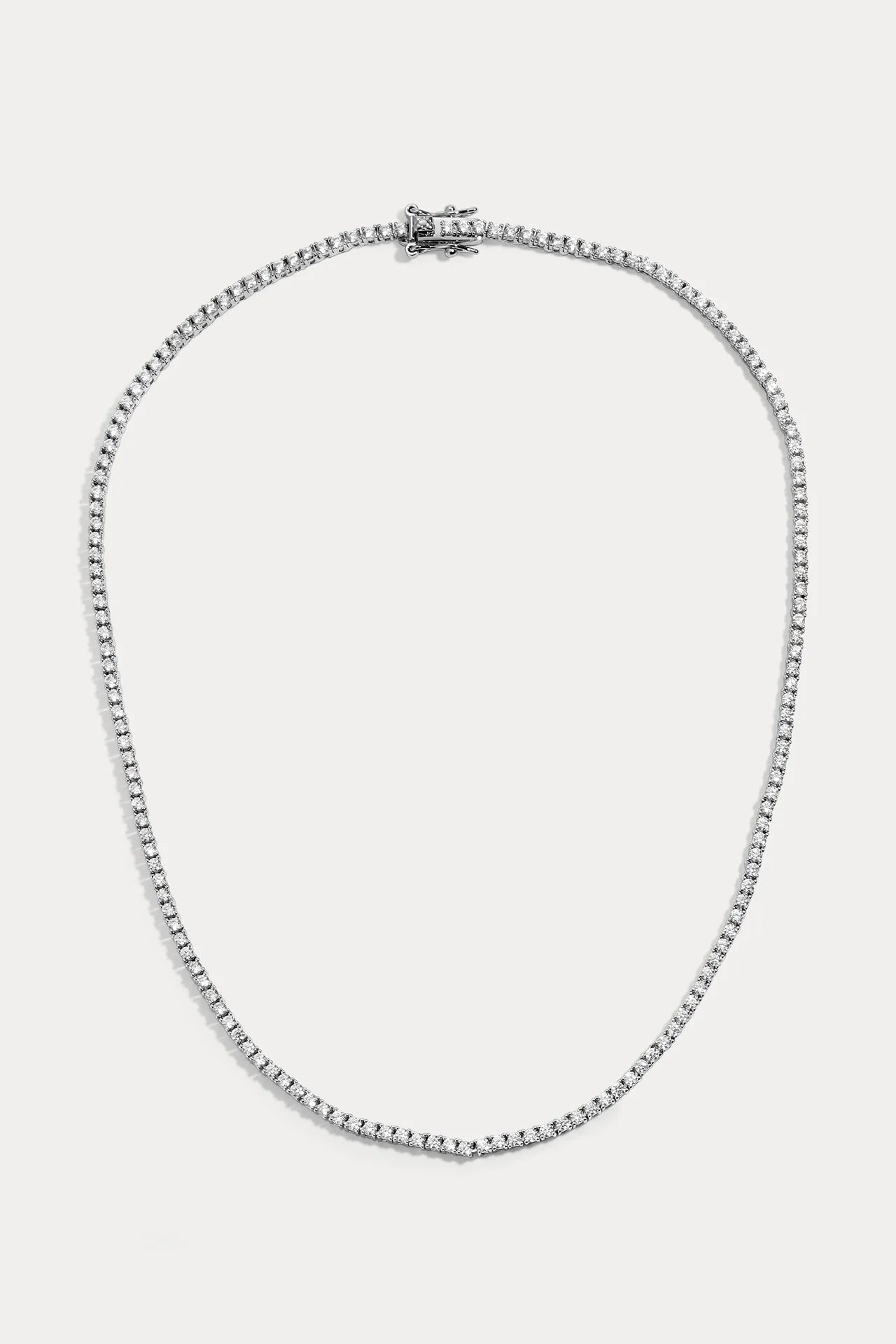Mini Amina Tennis Necklace 15.5