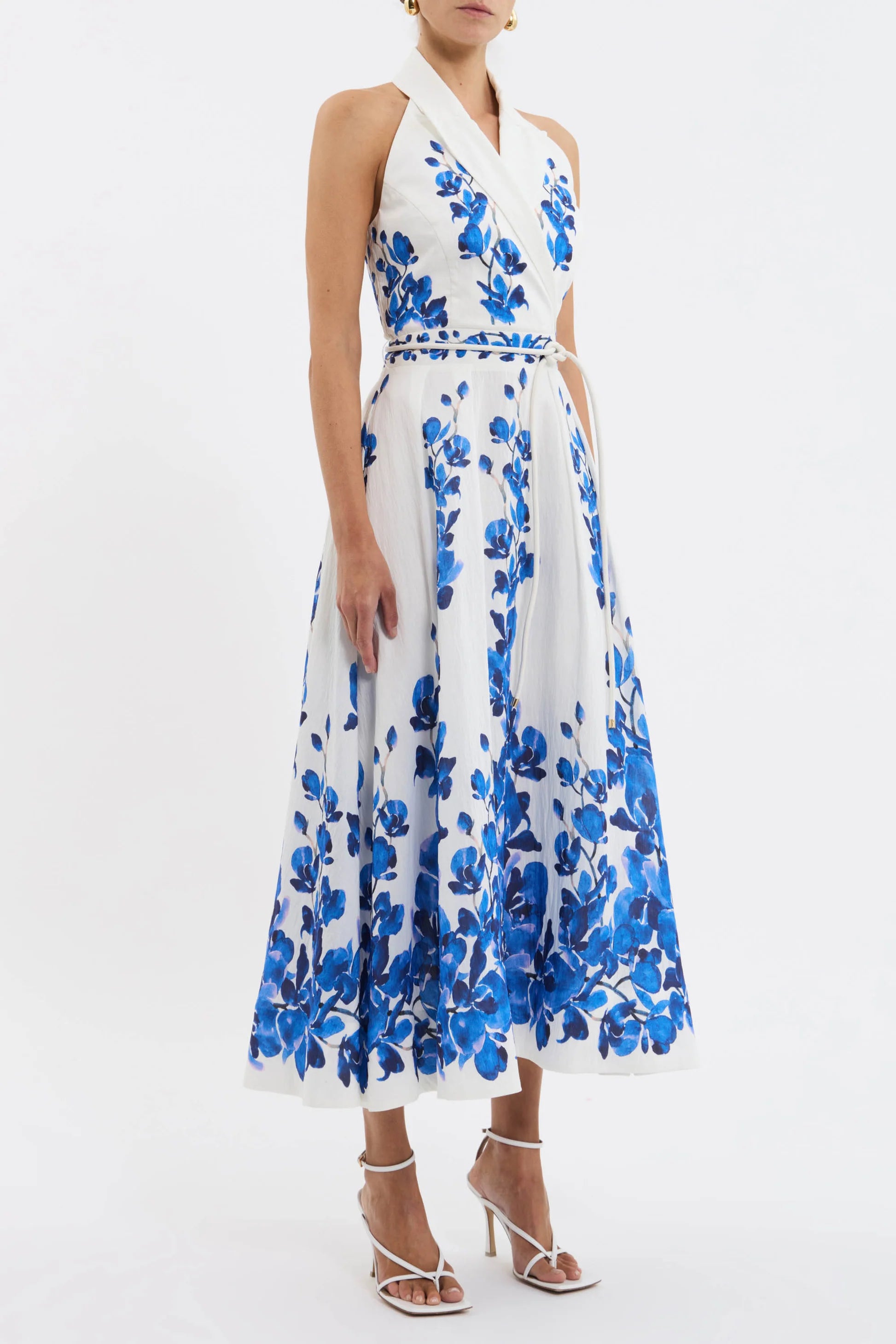 Orchid Blues Midi Dress