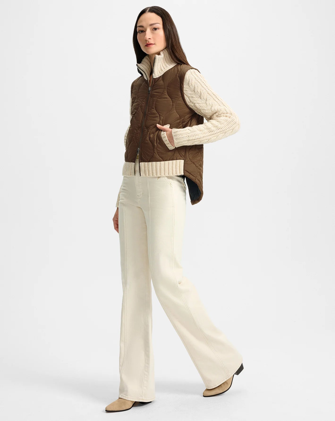 Patra Mixed Media Jacket