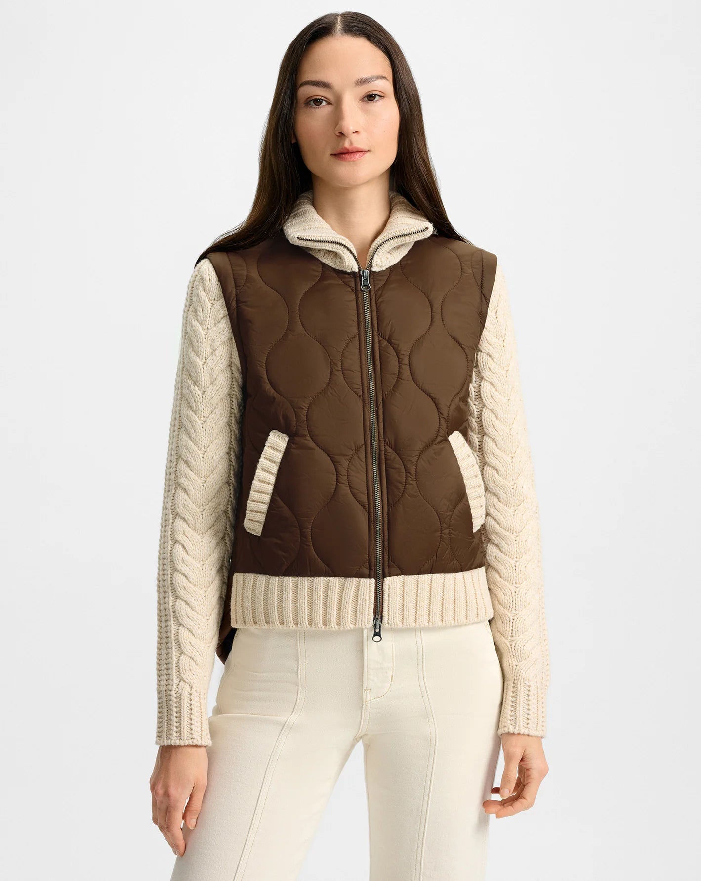Patra Mixed Media Jacket