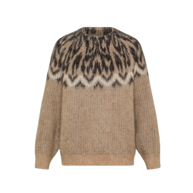 Baby Alpaca Fair Isle Sweater