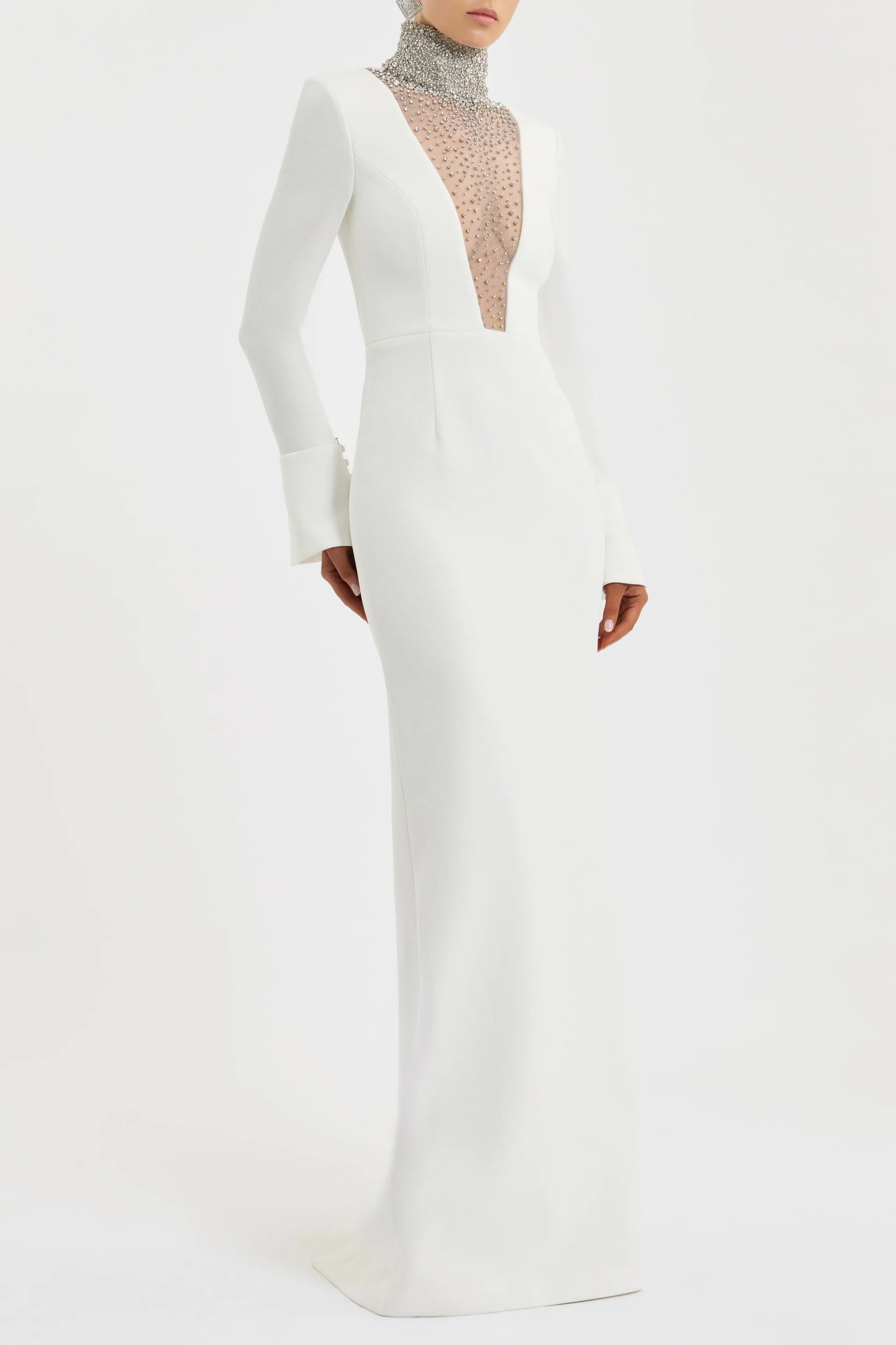 Melva Long Sleeve Gown