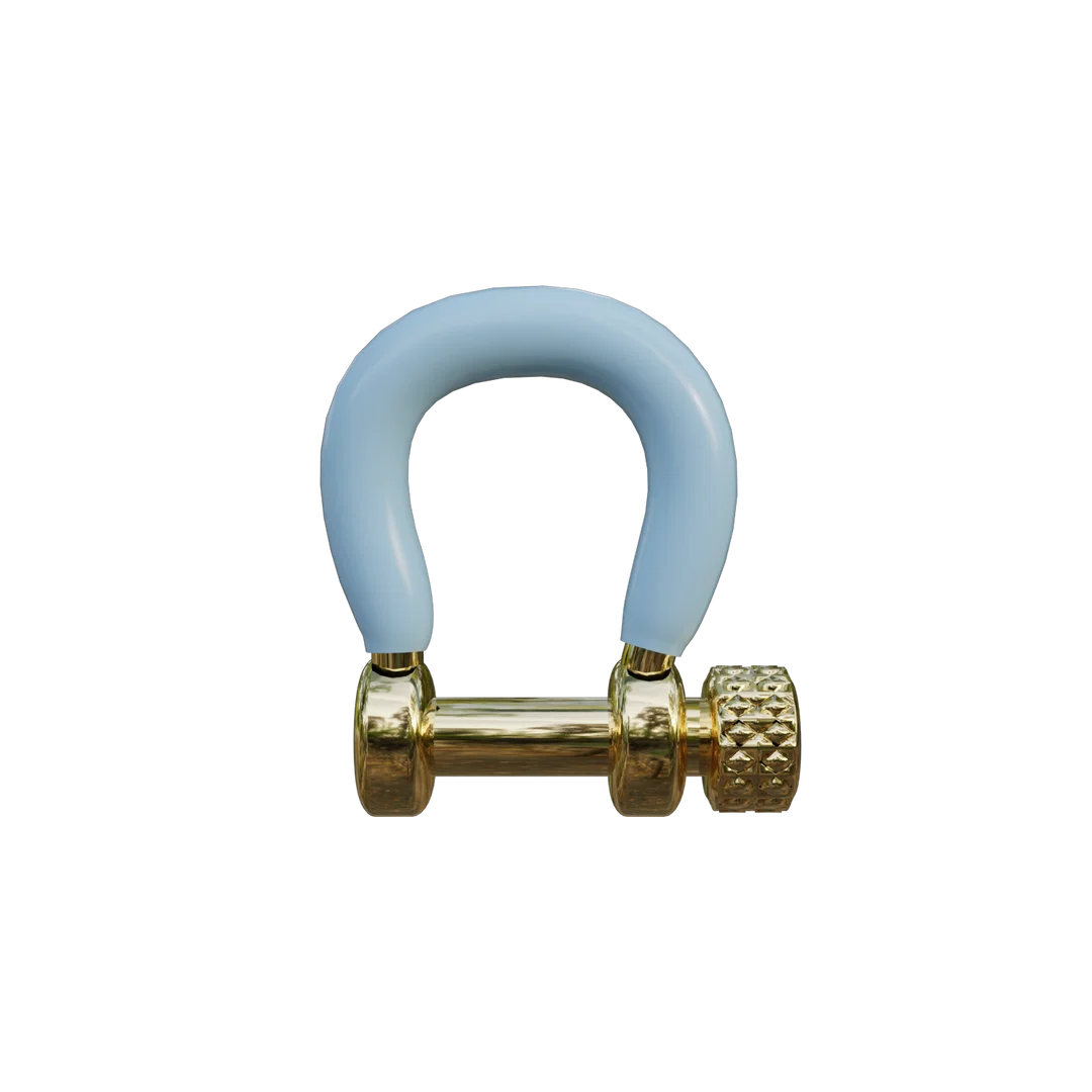 Light Blue Carabiner