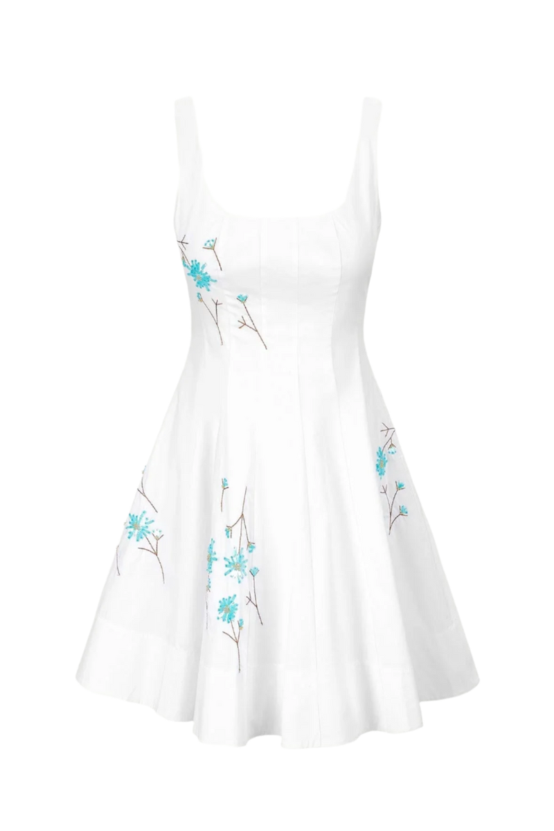 sachin and babi light blue dress Wells Dress