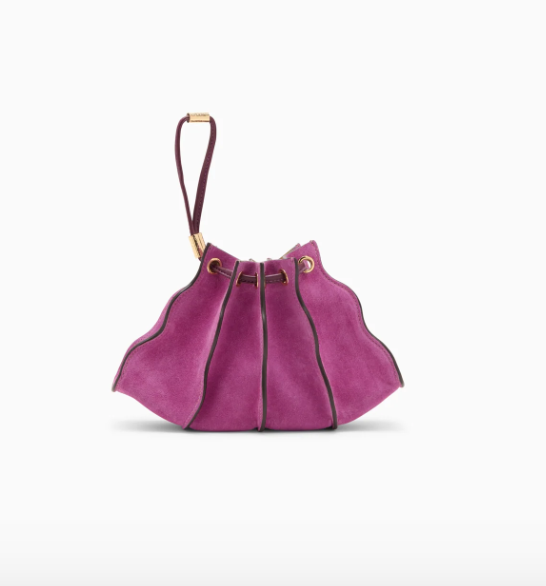 Adria Pleated Wave Mini Crossbody