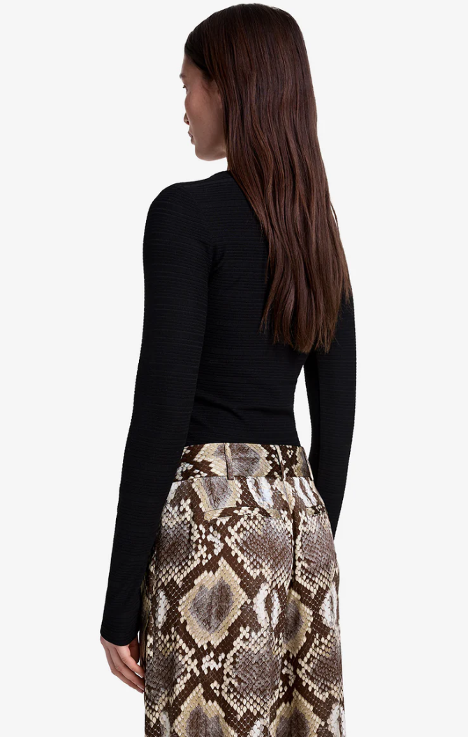 Ruched Knit Top