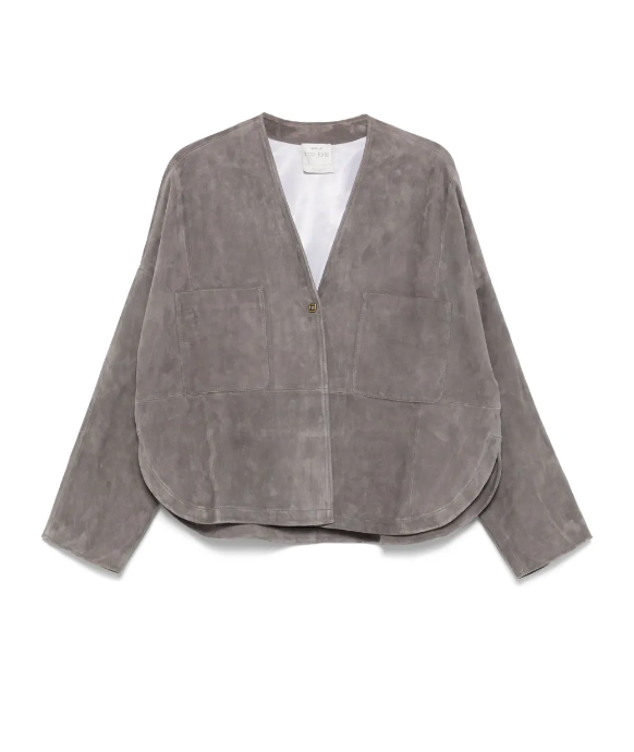 Heavy Suede Kimono