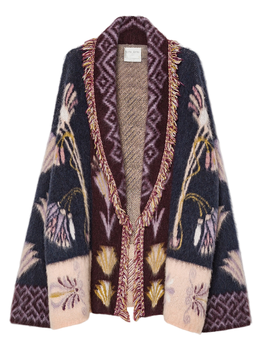 Baby Alpaca Sogni Long Cardigan