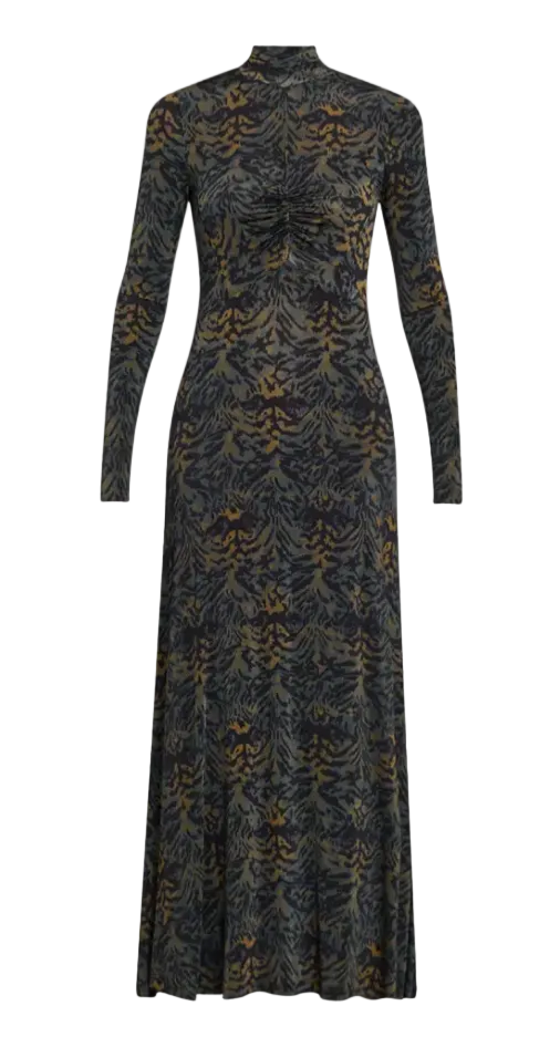 Koa Jersey Ruched Front Dress