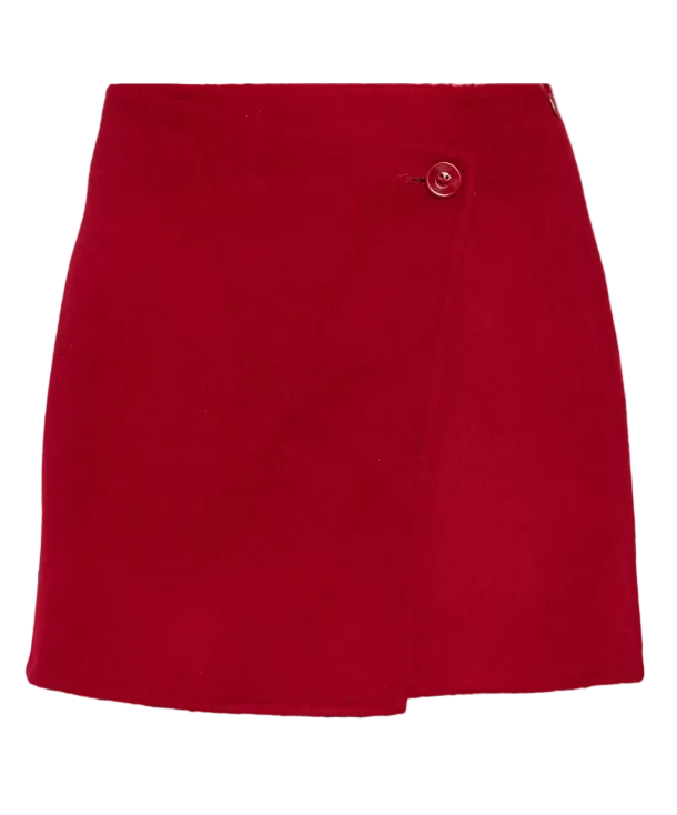 Leyla Wool Mini Skirt