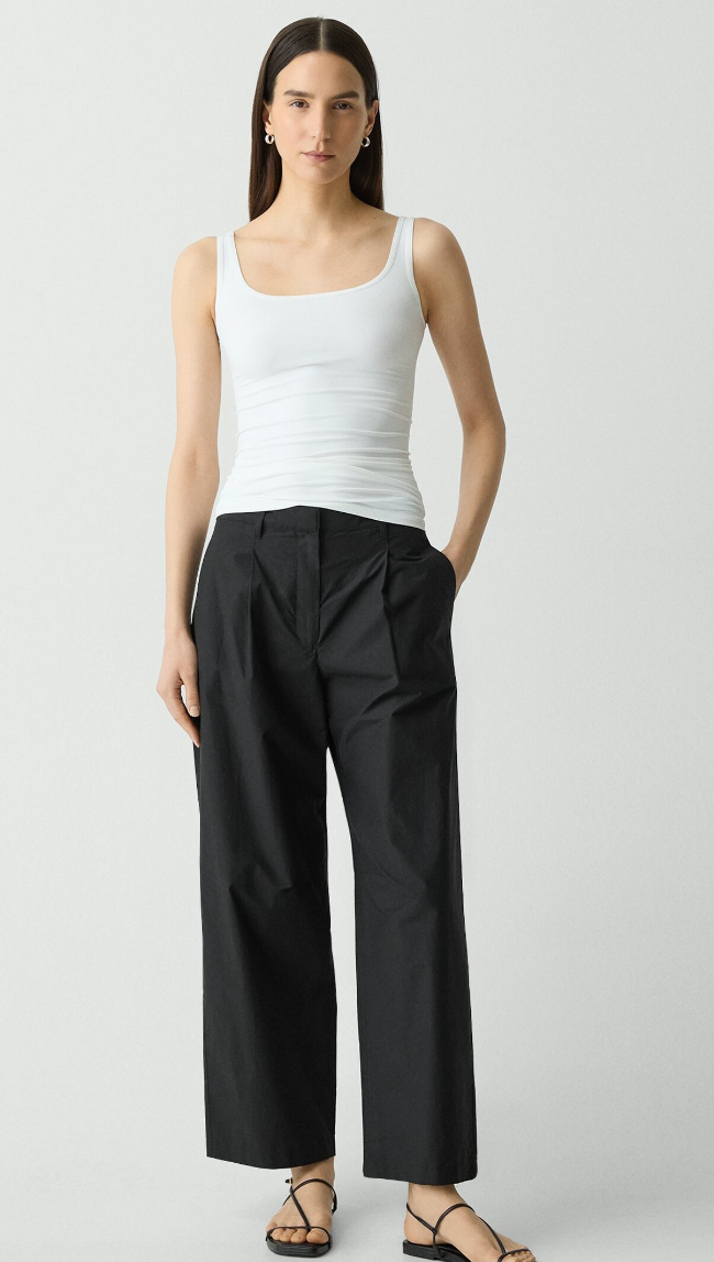 Cropped Utility Pant
