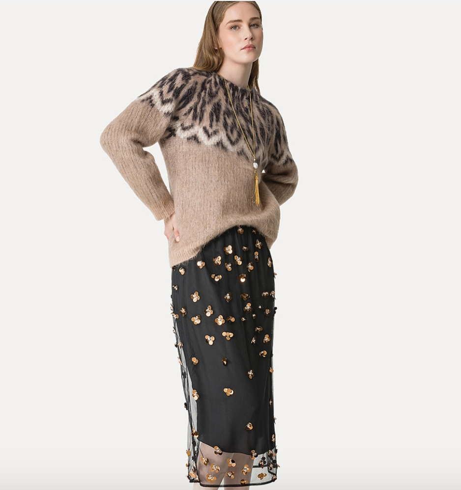 Baby Alpaca Fair Isle Sweater