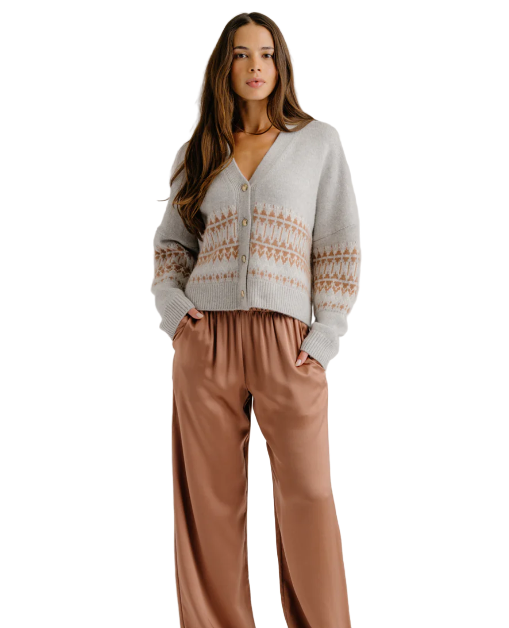 Elliot Fairisle Cardigan