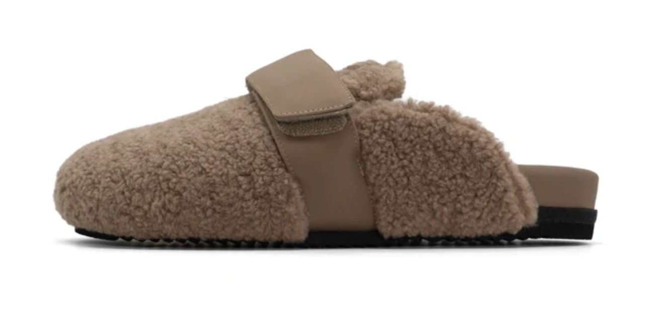 Fuzzy Loafer Mule