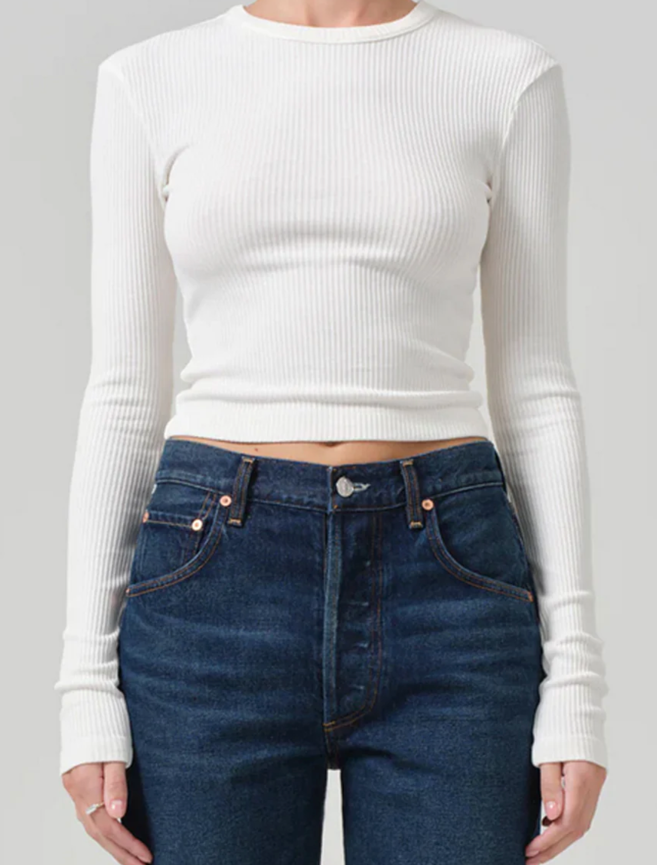 Faena Cropped Crewneck - Size L