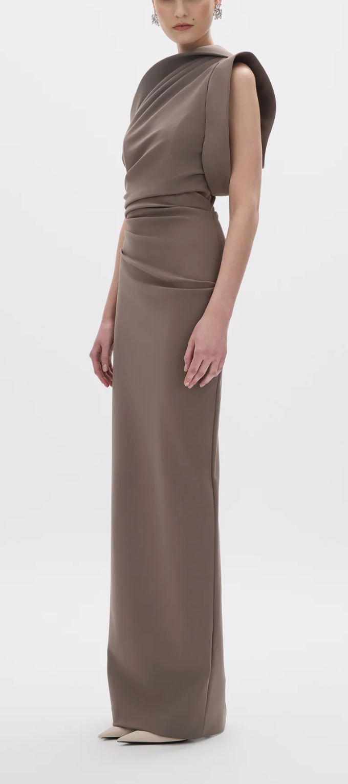 Rowana One Shoulder Gown