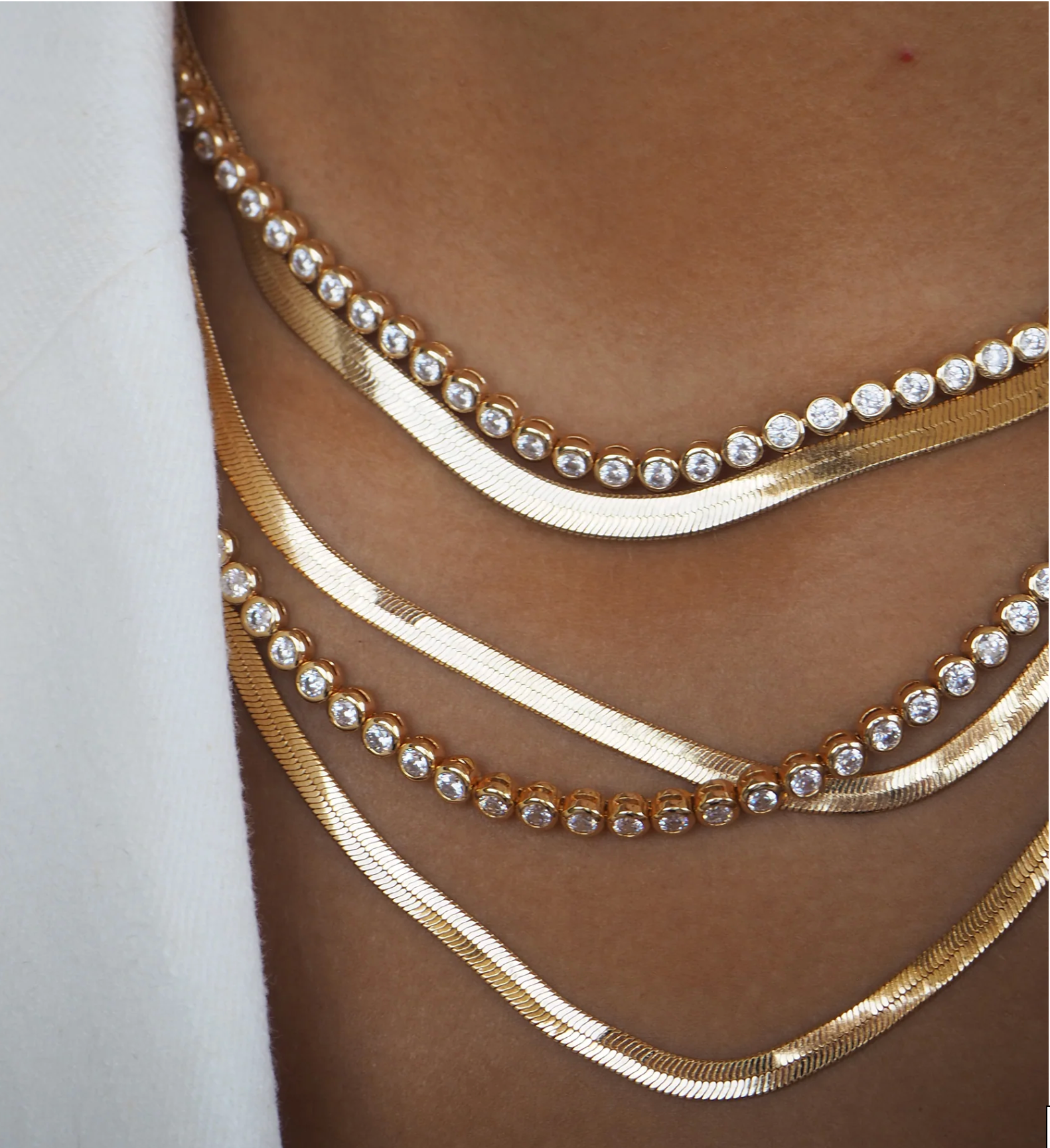 Reese Tennis Necklace