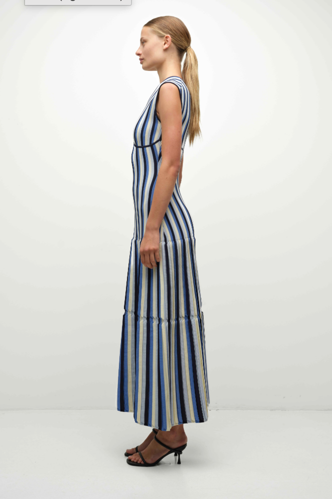 Lianne V-Neck Midi Dress