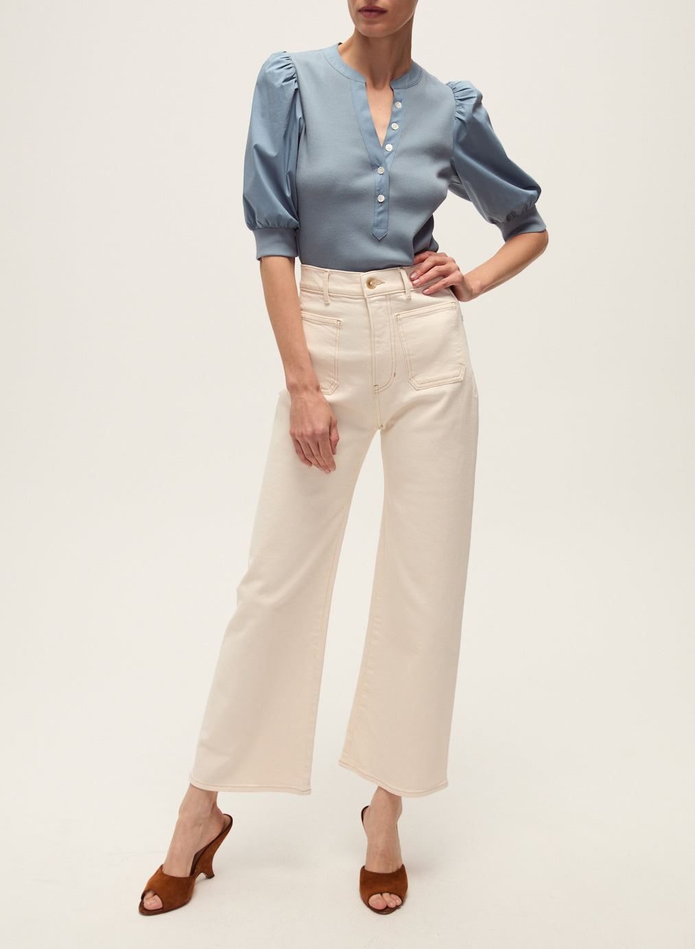Grant Wide Leg Crop