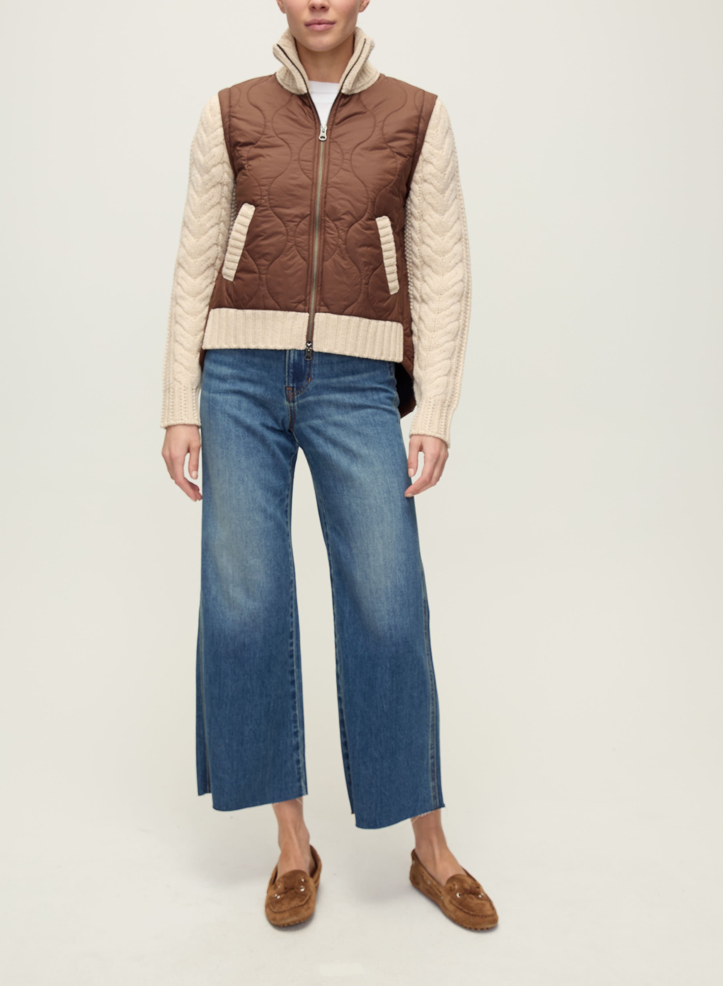 Patra Mixed Media Jacket