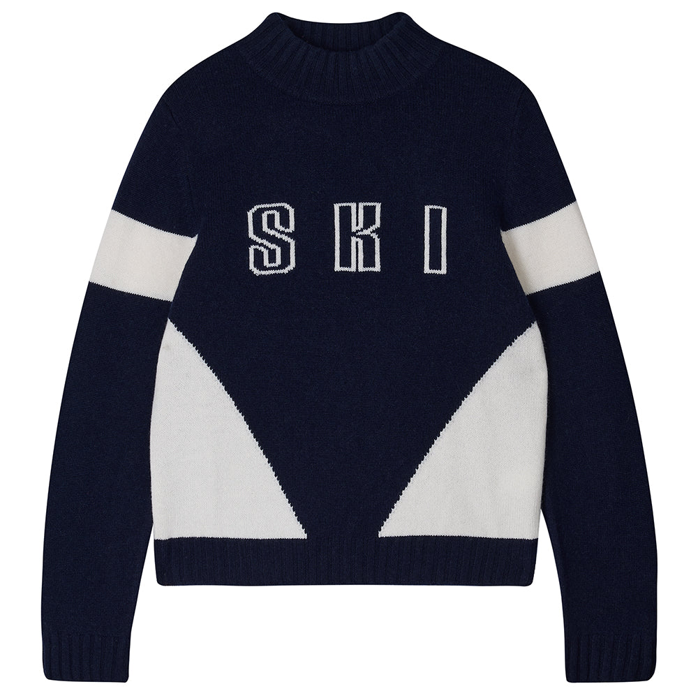 Contrast Ski Turtleneck