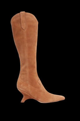 Shadow Suede Western Boot