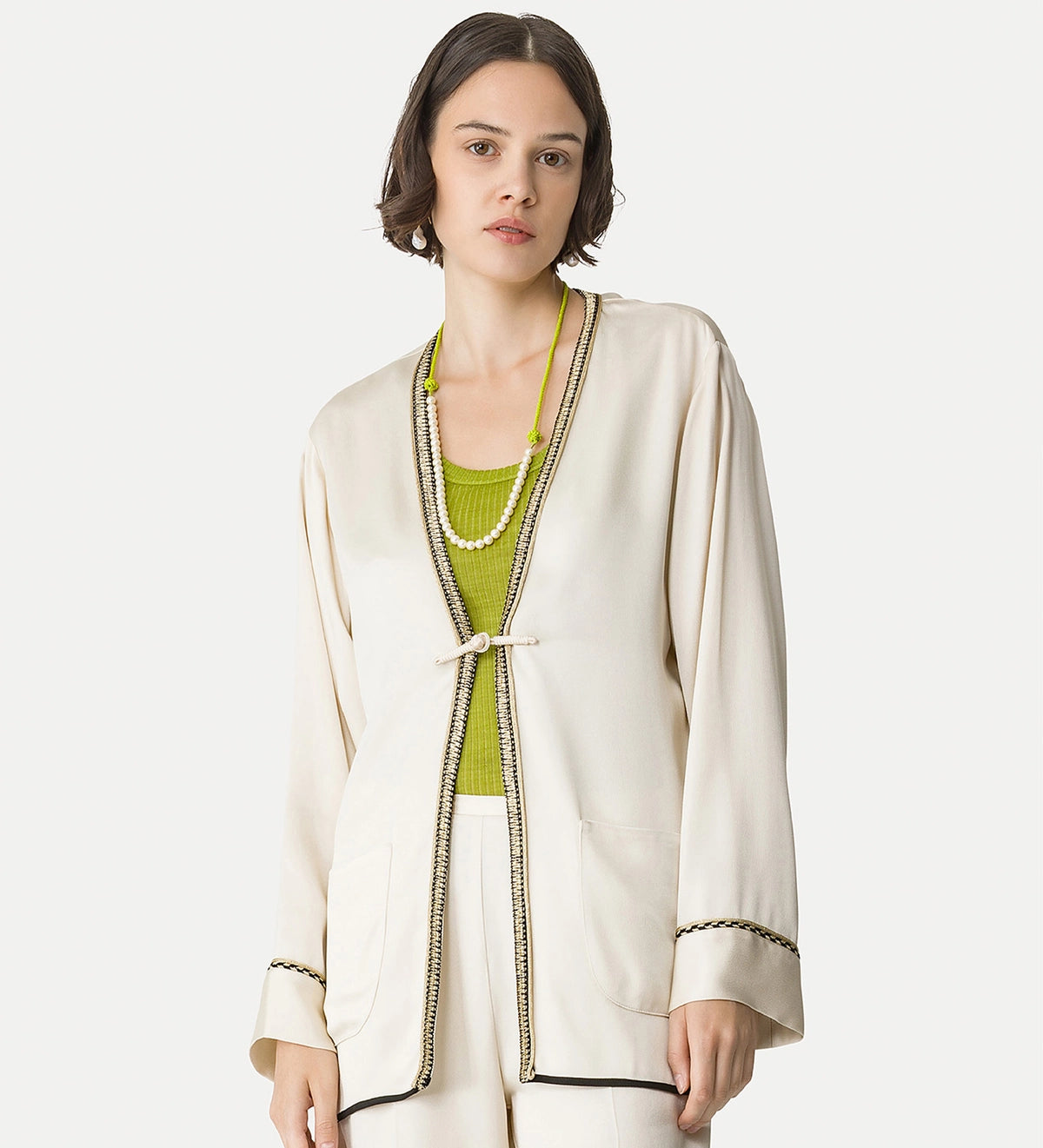 Envers Satin Tang Jacket