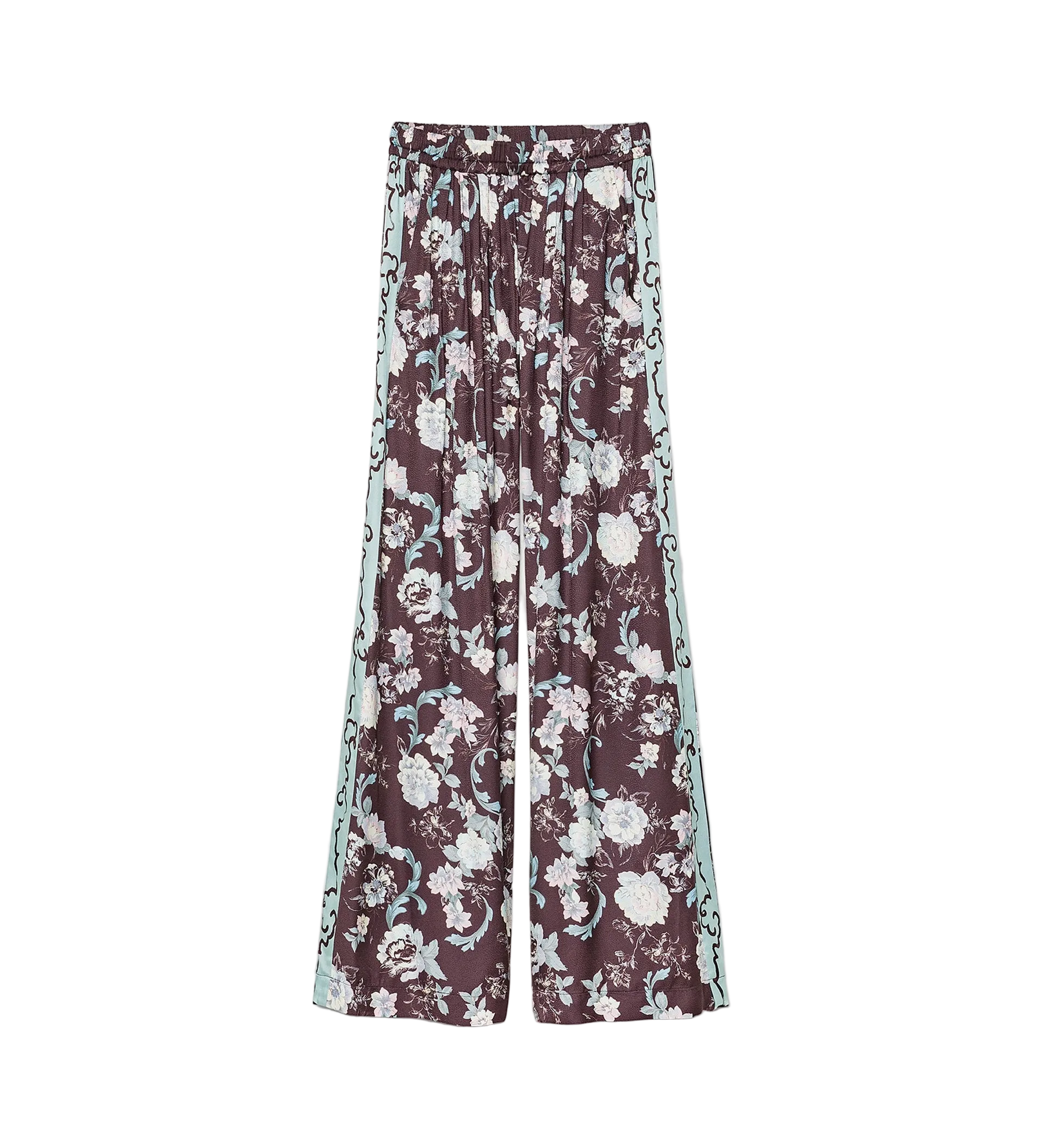 Peonia My Love Fluid Jcquard Elasticated Pants