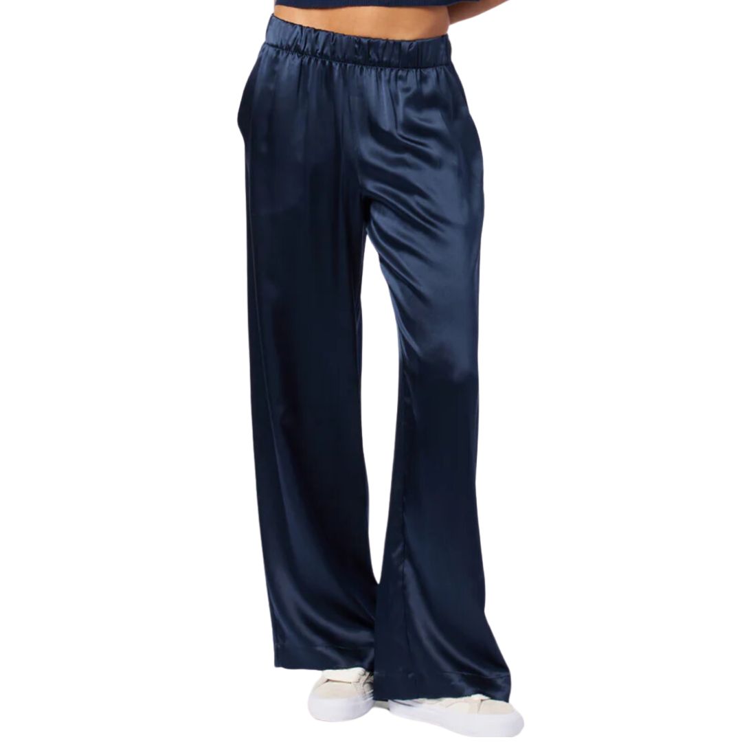 Brynn Wide Leg Silk Pant