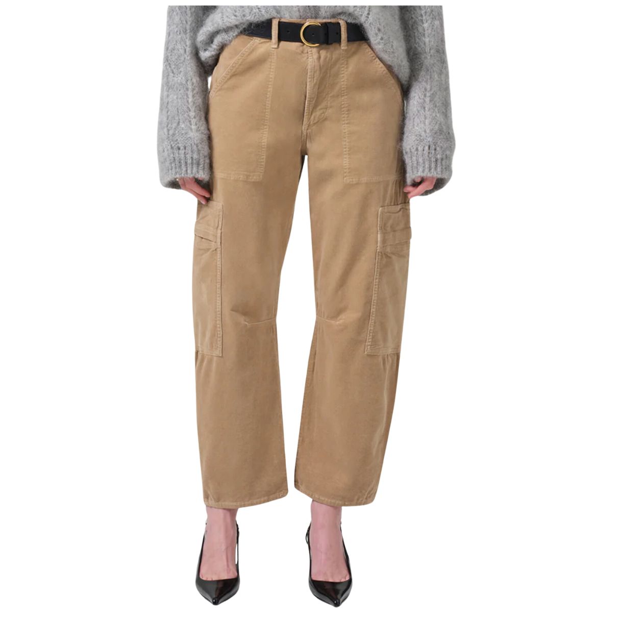 Marcelle Low Slung Easy Cargo Corduroy